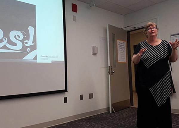 Photo from Open Day: Jenni Hayman's presentation
