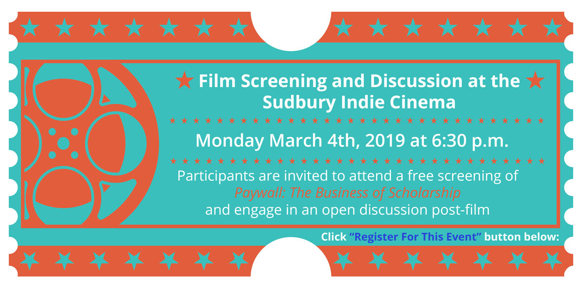 Open Education Week Movie Ticket